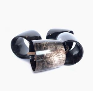 Servilleteros de Cuerno de Búfalo, Porta Servilletas Redondos para Hoteles de Lujo, Restaurantes y Mesas de Boda, Alta Calidad - Product Image 4