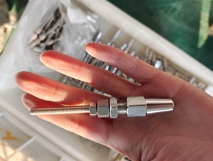 ฮาร์ดแวร์ยึด AISI 316 สตั๊ดเชือกลวดสแตนเลส Swagless เทอร์มินัลเกลียว - Product Image 3