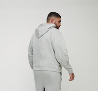 Chándal Deportivo Personalizado con Logotipo Bordado en 3D, Cintura Elástica Regular, Capucha, Casual, Sólido, Ecológico, de Secado Rápido, Transpirable, de Forro Polar para Hombre, 100%