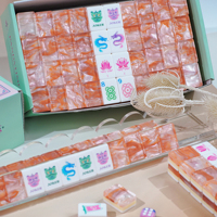 Mahjong américain professionnel, article le plus vendu, tuiles de mahjong à motifs gravés, prix de gros pour les ligues professionnelles