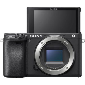Appareil photo hybride APS-C léger avec autofocus oculaire en temps réel, 11 images par seconde, écran inclinable 4K, carte 64 Go, 2 batteries NPF-W50 pour le vlogging - Product Image 5
