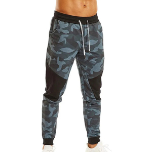 Sport Goods Men's Casual Pants <b>Drawstring</b> <b>Trousers</b> With Pockets Jogger men's pants straight curved striped - Product Image 2