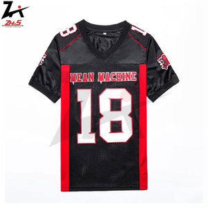 Vêtements de football américain personnalisés, uniformes fabriqués au Pakistan, maillots de fans de football américain de qualité supérieure au design par sublimation en maille - Product Image 5