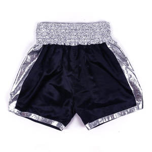 Pantalones cortos de kick boxing de alta calidad, últimos pantalones cortos de lucha de Muay Thai con patrón sólido, pantalones cortos de Muay Thai - Product Image 6