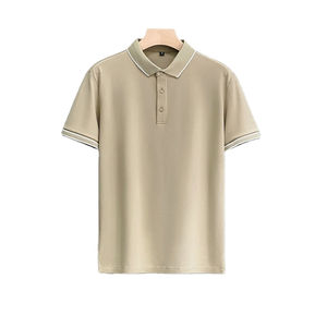 Uniforme de trabajo de alta calidad Polo de negocios 100% algodón bordado Logo Polos Plain Golf Custom Men's Polo T-shirts - Product Image 1