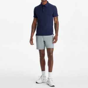 Camisa de Golf de Manga Corta con Hombros Caídos, 220 g/m², de Algodón Pesado Antiarrugas, con Bolsillo, para Uniforme de Empresa, Bordada, Venta al por Mayor - Product Image 6