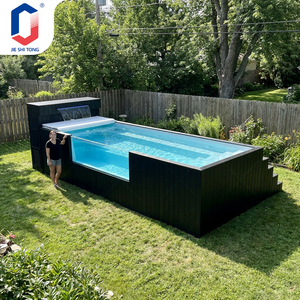 Luxury Container Swimming <b>Pool</b> Plug and Play Fiberglass Modular Backyard Resort Outdoor <b>Pool</b> - Product Image 6