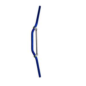 Manubrio per Moto 22mm in Alluminio Blu, Barra Trasversale per Enduro e Motard - Product Image 5