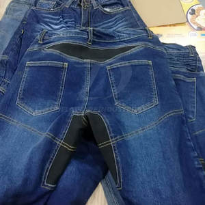 Jean de moto pour homme, renforcé, confortable, coupe flexible, parfait pour la sécurité à moto, le style et toutes les conditions routières - Product Image 6