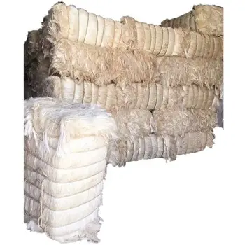 100% fibra naturale di Sisal/fibra di Sisal naturale per corda, spago di Sisal, fibra di Sisal prezzo economico