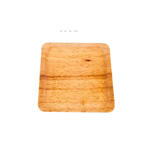 Juego de alfombrillas cuadradas de madera ligeras y ecológicas, posavasos personalizables de diseño moderno para mesa de comedor, naturales y cuadrados - Product Image 6
