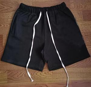 Tendance hommes été Fitness Shorts respirant plage Gym Jogging décontracté coupe ample taille moyenne cordon écologique solide rapide - Product Image 1