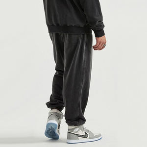 กางเกงวิ่งออกกำลังกายสำหรับผู้ชายกางเกงวิ่งและออกกำลังกายกางเกงวิ่งออกกำลังกายผ้าไม่ทอแบบคลาสสิกลำลอง - Product Image 3