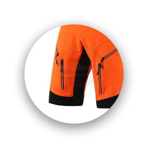 Pantalones cortos ligeros para hombre, pantalones cortos textiles para motocicleta, pantalones cortos cómodos para hombre, pantalones cortos textiles para motocicleta, cintura elástica - Product Image 4