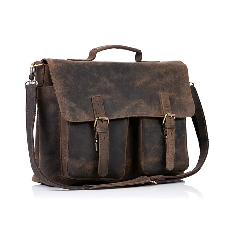 Latest Stylished Pu Leather Messenger Bag Indian Vintage Handmade Genuine Buffalo Leather Unisex Sling Leather Messenger Bag