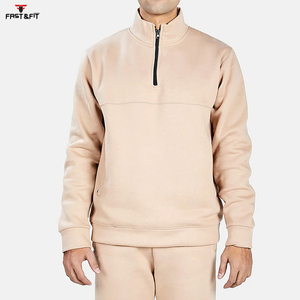 Conjunto de chándal cálido para hombre, conjunto de chándal de invierno con cremallera de manga larga para hombre, chándal de algodón y poliéster - Product Image 3