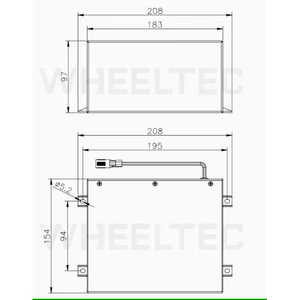 Batterie lithium-ion haute qualité 22,4 V, capacité de 6000 mAh à 20000 mAh, substrat au phosphate de fer - Product Image 6