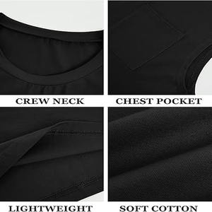 Débardeurs pour hommes, sans manches, à capuche, t-shirt de musculation, stringer, veste à capuche pour homme, entraînement, simple - Product Image 5