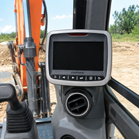 Pantalla de repuesto para excavadoras DX120, DX130, DX150, DX215, DX260, DX300-9C: Monitor, panel de instrumentos, controlador y grupo de indicadores LCD