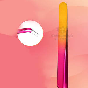 Nouvelle Qualité Nouvelle Arrivée Pince À Cils Vente En Ligne Pince À Cils Contraste Couleur Pince À Cils - Product Image 5