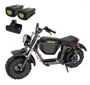 Mini-vélo électrique 12V pour adultes - Vitesse maximale de 25 mph, autonomie de 27 miles, cadre en aluminium, moteur sans balais 1000W, haut-parleurs Bluetooth, 12 vitesses - Product Image 1