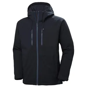 Veste de Ski de grande taille pour homme, coupe-vent simple, coupe-vent, fermeture éclair