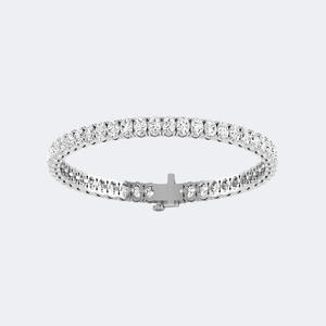 8.00CTW Oval Cut Diamond Tennis <b>Bracelet</b> 14k <b>Gold</b> Lab Grown D Color Oval Shape Multi Stone Link Jewelry <b>for</b> <b>Women</b> - Product Image 2