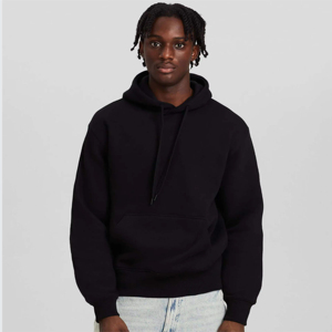 Sweats à capuche pour hommes de haute qualité 100% coton mélangé grande taille sweats à capuche pour hommes Logo personnalisé épaule tombante fabricant sweats à capuche pour hommes - Product Image 1