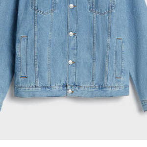 Veste en jean élégante pour homme, vente chaude, respirante, confortable, de haute qualité, facile à laver, veste en jean pour homme avec logo de couleurs personnalisées - Product Image 6