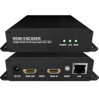 Codificador de Transmisión IPTV H265 H264 con SRT RTSP RTMPS a IP, Codificador de Video para Facebook y YouTube