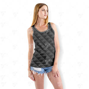 Camiseta sin mangas de alta calidad para hombre, para gimnasio y entrenamiento físico, de secado rápido, fabricada en Pakistán por Azonix Industry. - Product Image 4