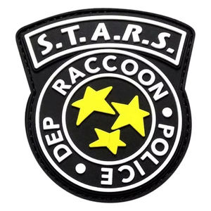 Écusson de vêtements en caoutchouc de silicone 3D personnalisé Velcra pressé chapeau de créateur décoratif insignes en caoutchouc pour vêtements de sac à dos - Product Image 2