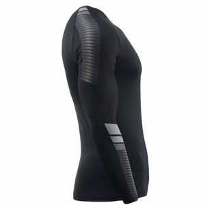 Rashguards MMA pour hommes, écologiques, à séchage rapide, légers, manches longues, respirants, en polyester, confortables pour l'entraînement en salle de sport - Product Image 3