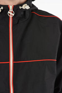 Chaqueta cortavientos con cremallera de poliéster 100% personalizada, transpirable, bordado de talla grande, decoración, puños elásticos y forro de malla - Product Image 4