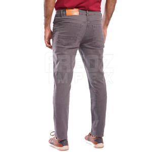 กางเกงยีนส์ลำลองของผู้ชายกางเกงทรงตรงน้ำหนักเบาออกแบบได้ตามต้องการสไตล์ที่เป็นเอกลักษณ์ - Product Image 6