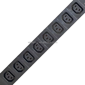 PDU de base pour montage en rack AV1P-STC112LA2 avec prises IEC C13, disjoncteur et indicateur de puissance LED pour armoire de serveur de centre de données - Product Image 2