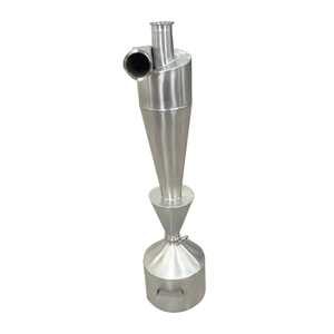 Collecteur de poussière cyclonique antidéflagrant pour point d'alimentation d'élévateur de moulin à fourrage - Product Image 1