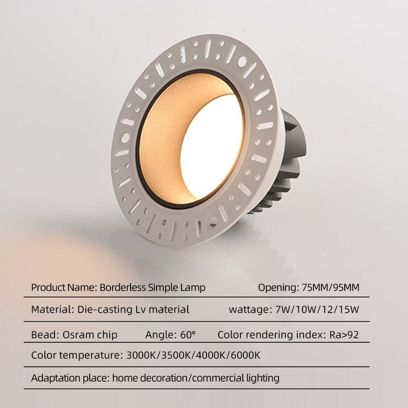 Hot Selling LED Downlight Cutout 75