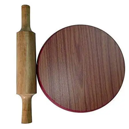 Pin de pan de chacla Belan indio de alta calidad, pasador clásico de madera para repostería, navidad