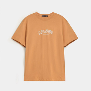 Camiseta para hombre, ropa de calle con estampado de logotipo personalizado, camiseta vintage de lavado ácido digital de peso pesado de talla grande - Product Image 4