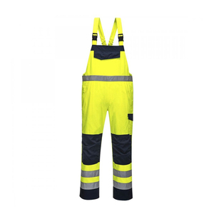 Hi VIS เอี๊ยมผ้าสะท้อนแสง, มองเห็นได้ชัดเจนมีหลายกระเป๋ากันน้ำปรับแต่งโลโก้ได้ - Product Image 1
