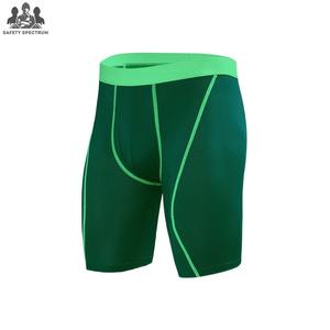 Shorts de compression sportifs de haute qualité pour hommes, taille mi-haute élastique, respirants, séchage rapide, pour la gym et le fitness, fabriqués au Pakistan, en stock - Product Image 5