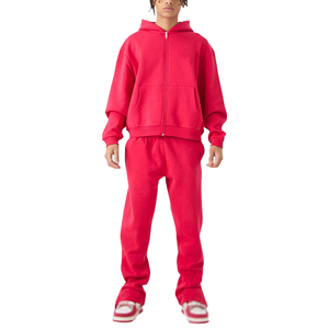 Marque privée Logo personnalisé Hommes Survêtement évasé à vendre Nouvel Arrivage Formation Jogging Broderie Survêtements Pour Hommes Personnalisé - Product Image 1