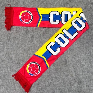 POD Colombia y 47 Banderas de Equipos Mundiales Bufanda Cinturón Gorras Sombreros Accesorios de Regalo para Aficionados al Fútbol para la Copa América de Fútbol 2026 - Product Image 2