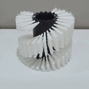 Industrial Helical Roller <b>Brush</b> for Cleaning and Polishing - Product Image 1