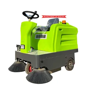 Ride On Road Industrial Outdoor Floor Sweeper Máquina de limpieza Concrete Road Street Sweeper