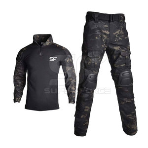 Conjunto de uniforme táctico duradero para actividades de aventura y entrenamiento al aire libre Uniforme táctico Ripstop para caza, senderismo - Product Image 1