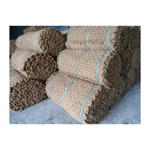 Alfombrillas de fibra de coco natural ecológicas al por mayor de alta calidad hechas en Vietnam Embalaje por rollos - Product Image 2