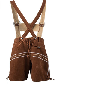 Luxury <b>Mens</b> Bavarian <b>Shorts</b> Oktoberfest Party Pants <b>Mens</b> Leather Bavarian <b>Shorts</b> Traditional <b>Festival</b> Outfit - Product Image 3