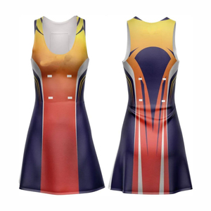 Uniformes de Netball Personalizados a Bajo Precio, Diseño Reversible, Impresión Digital por Sublimación, Transpirables, de Secado Rápido, de Poliéster Liso para Mujer - Product Image 6